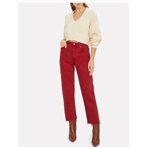 boyish by HER jeans Tommy Scarlette empress frayed pants denim fall casual jeans